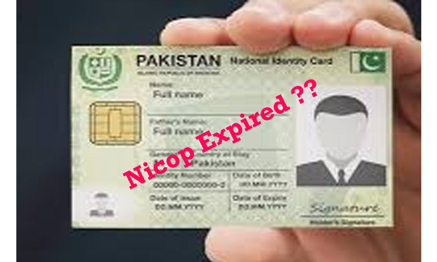 Expired Nadra Card